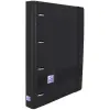 Oxford Carpeta Anillas Europeanbinder Live&Go 4x35mm A4+ Tapa Polyfoam Negra