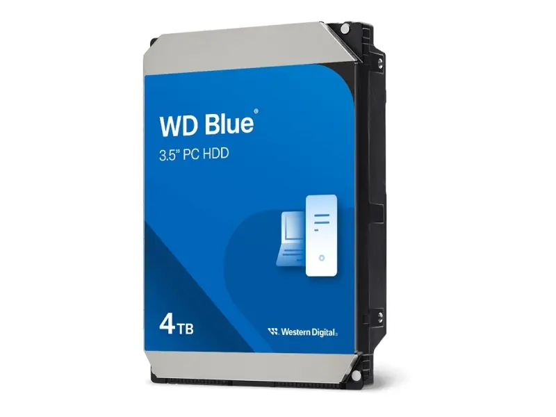 Western Digital Blue 4TB HDD SATA3 5400 RPM