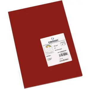 IRIS CARTULINA 210X297MM 185GR GRANATE -50U-