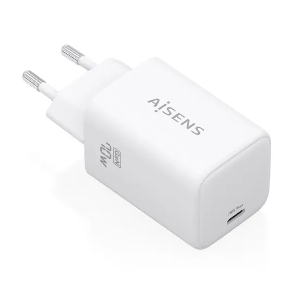 Aisens Cargador GAN 70W USB-C PD3.2 QC4.0 Color Blanco