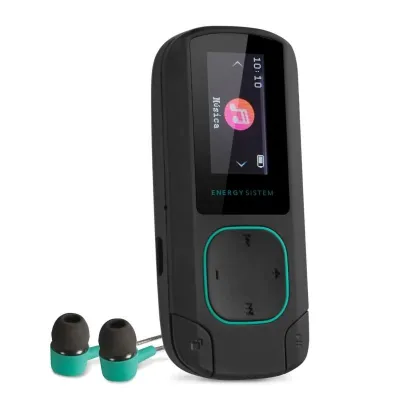Reproductor Mp3 Energy Sistem Clip Bluetooth Jade 8Gb Soporte Clip Radio Fm, Microsd