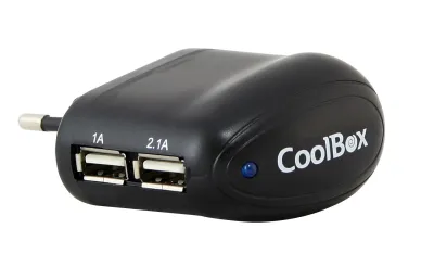 Cargador Usb Coolbox 2Xusb 2500Ma