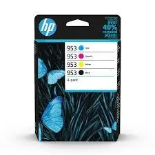 HP Tinta Nº 953 Pack de 4 para OfficeJet Pro 7700, 8200, 8700 Series