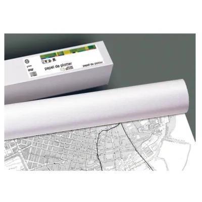 Fabrisa Plus Bobina de Papel para Plotter 90g - 610mm x 50m