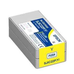 Epson SJIC22P Amarillo Cartucho de Tinta Original C33S020604