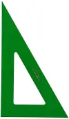 Faber Castell Cartabón Sin Graduar 32cm Verde