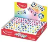 Maped Expositor de 20 Gomas de Borrar Rectangulares - Colores Surtidos - Sin Ftalatos
