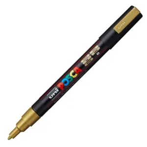 Posca Marcador PC-3M Punta Cónica 0,9 - 1,3 mm Oro