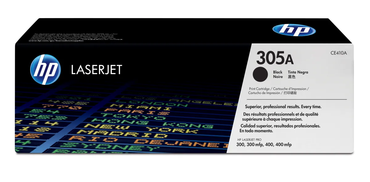 HP Toner Negro LaserJet Pro 305A para MFP M351, M375, M451, M475