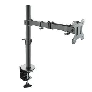 Tooq Soporte de Mesa con Brazo Articulado para Monitor 13"-32", Giratorio e Inclinable, VESA 100x100mm, Color Negro