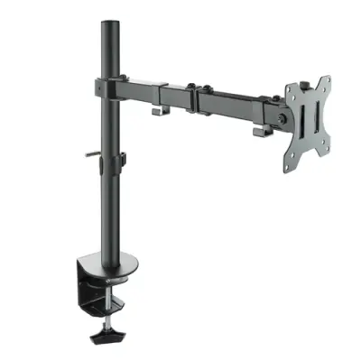 Tooq Soporte de Mesa con Brazo Articulado para Monitor 13"-32", Giratorio e Inclinable, VESA 100x100mm, Color Negro