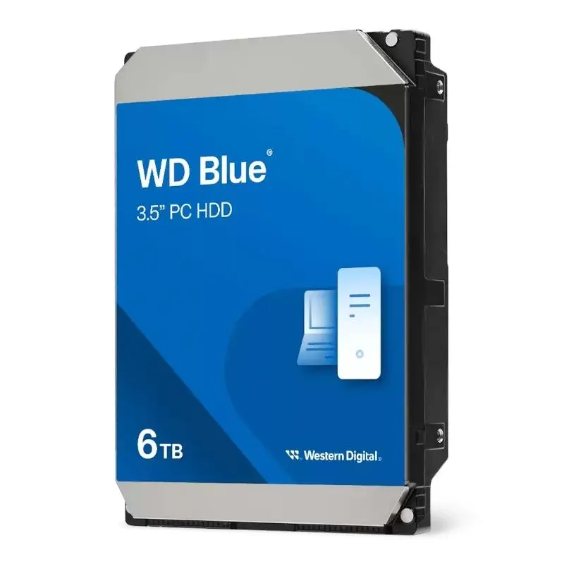 Western Digital Blue 6TB Disco Duro Interno 5400 RPM 256MB 3.5