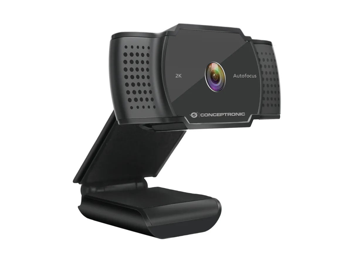 Webcam 2K Conceptronic Amdis 5Mp Usb 3.6Mm 30 Fps