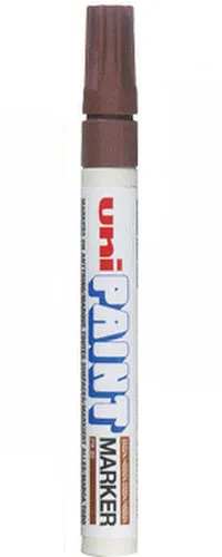 Uni-Ball Marcador Permanente Paint Marker PX-20(L) Marrón