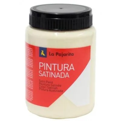 La Pajarita Pintura Satinada L-25 Bote De 375Ml Marfil