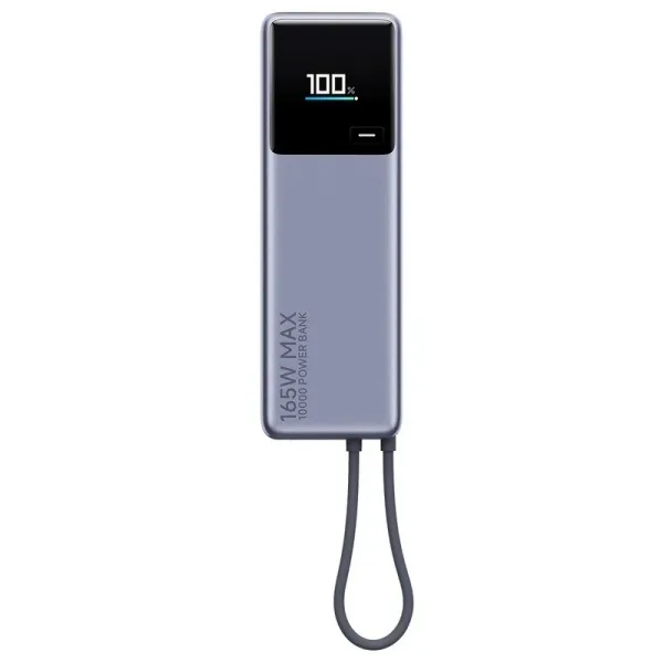 Xiaomi 165W Powerbank 10000Mah Con Cable Integrado - 1X Usb-C Y Cable Usb-C - Con Salida Combinada De Hasta 165W