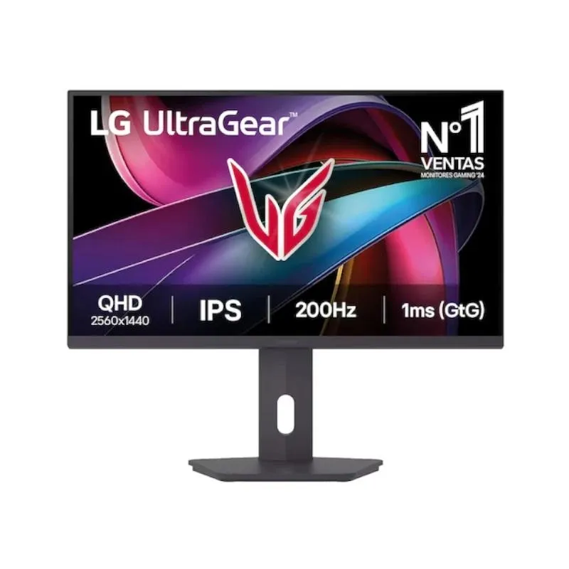LG UltraGear 27G610A-B Monitor Gaming 27" QHD IPS 200Hz 1ms Pivotante HDMI DisplayPort