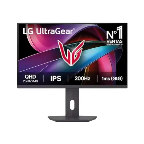 LG UltraGear 27G610A-B Monitor Gaming 27" QHD IPS 200Hz 1ms Pivotante HDMI DisplayPort