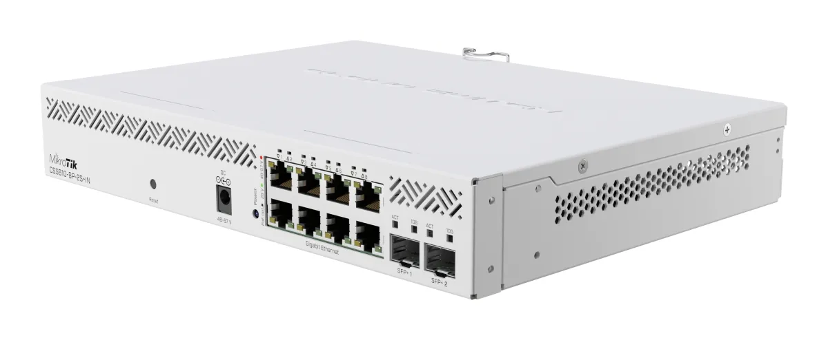 Mikrotik CSS610-8P-2S+IN 8xGbE PoE 2x10Gb SFP+