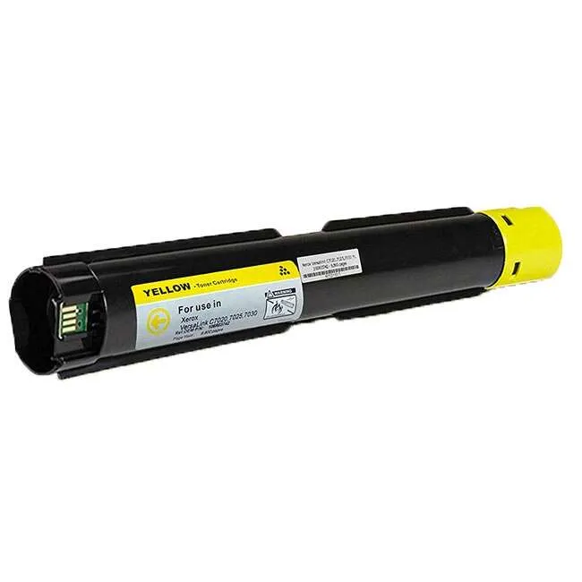 Xerox Versalink C7020/C7025/C7030 Amarillo Cartucho De Toner Generico - Reemplaza 106R03738/106R03742