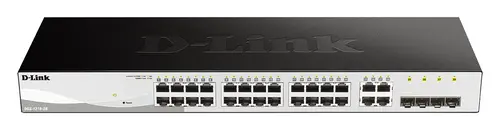 Switch Semigestionable D-Link Dgs-1210-28/E 24P Giga + 4P Giga Combo Rack