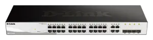 SWITCH SEMIGESTIONABLE D-LINK DGS-1210-28/E 24P GIGA + 4P GIGA COMBO RACK