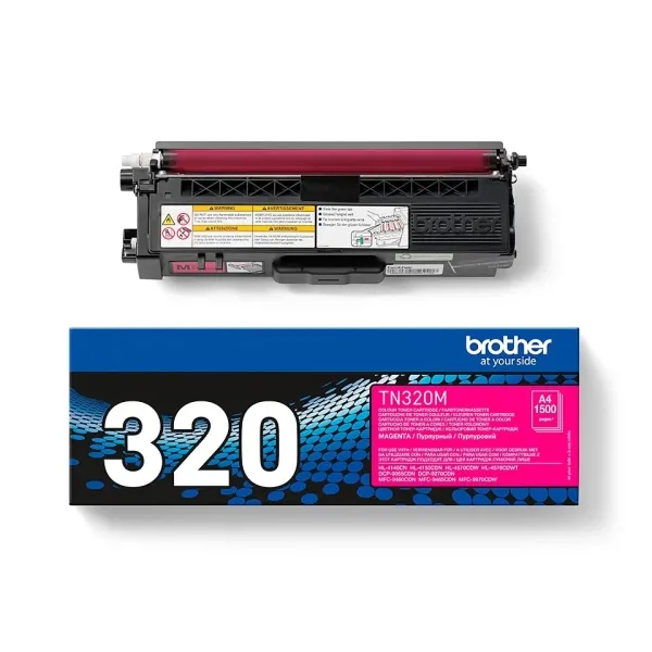 Brother Tn320 Magenta Cartucho De Toner Original - Tn320M