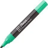 Sharpie Marcador Permanente Verde M15 Punta Redonda - Caja 12 Ud