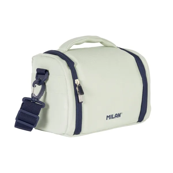 Milan Bolsa Isotérmica Porta Alimentos 5L - Apertura Total - Color Menta - 24.5x20x16cm
