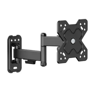Cromad Soporte de Pared Articulado para TV 13"-32", Giratorio e Inclinable, VESA 100x100, 20Kg