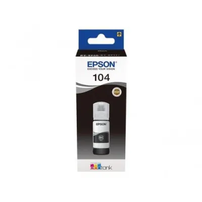 Epson Tinta Bote Negro Ecotank Nº 104 para ET-2710, 2711, 2726, 2815