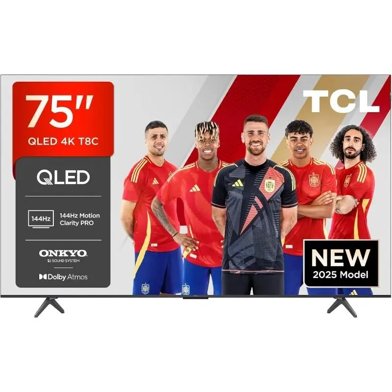 TCL 75T69C 75" QLED 4K Google TV con Sonido Onkyo