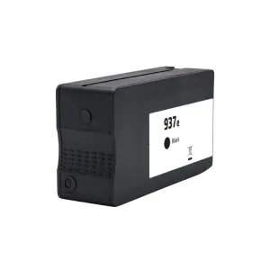 Generico HP 937e XL Negro Cartucho de Tinta Pigmentada - Reemplaza 4S6W9NE/4S6W5NE (Chip reforzado contra actualizaciones)