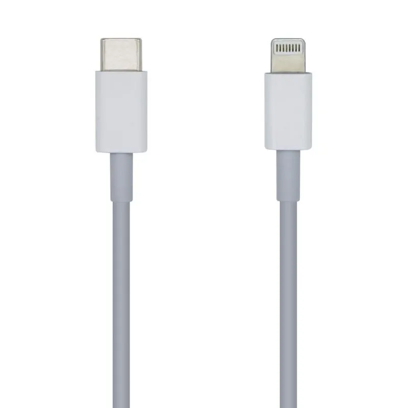 Aisens Cable-Apple -Usb Type C-Lightning-2A, 2M Carga Rápida Blanco