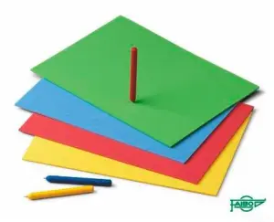 Faibo Almohadilla Manualidades Picado EVA 200x300x4mm Colores Surtidos - 20 Unidades