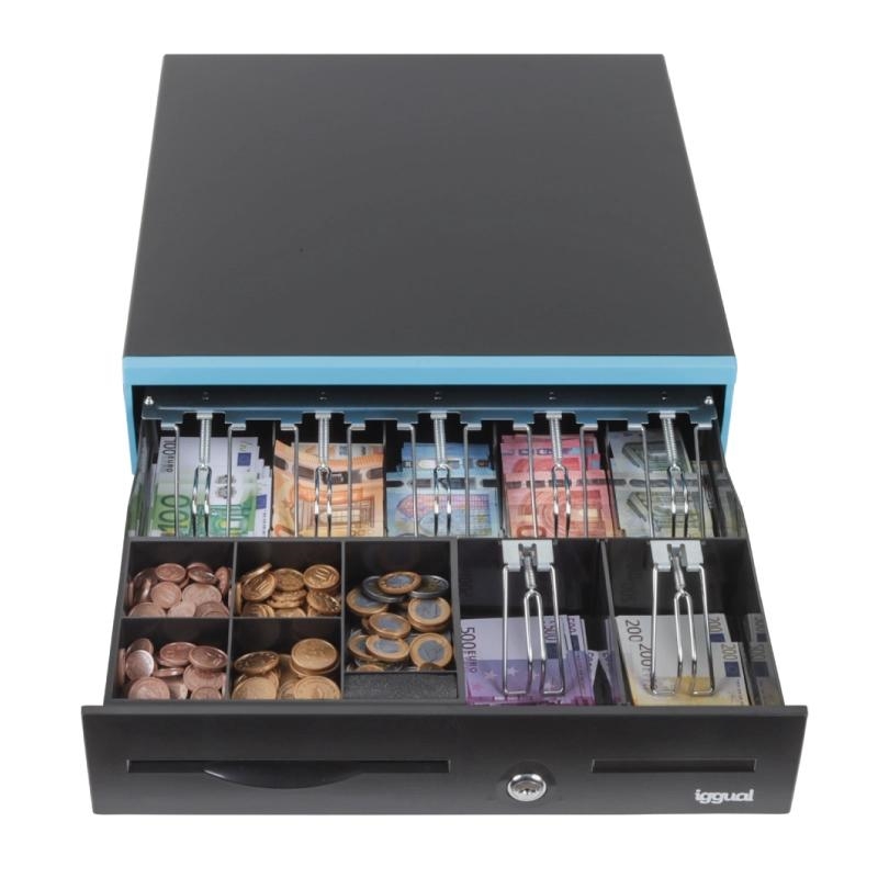 Iggual Cajón Portamonedas Iron-30B 42Cm 5+7/7+5