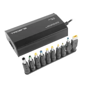 TACENS Anima ANBP100 Cargador Universal 100W con 8 Tips y Puerto USB 5V