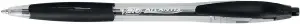 Bic Atlantis Classic Bolígrafo Retráctil 1mm Cuerpo Transparente Grip Negro