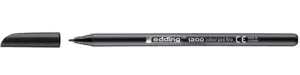 Edding Rotulador 1200 Punta Fina Negro - Calidad Profesional