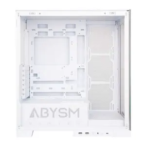 Abysm Danube Sava H500 Caja Torre ATX/ITX/Micro ATX con Cristal Templado y 4 Ventiladores ARGB