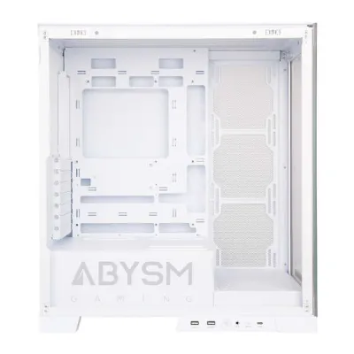 Abysm Danube Sava H500 Caja Torre ATX/ITX/Micro ATX con Cristal Templado y 4 Ventiladores ARGB