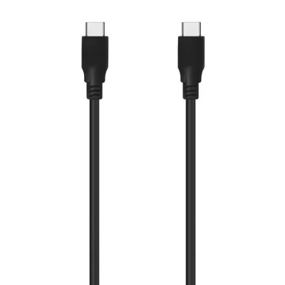 Aisens Cable USB 3.2 Gen2x2 20Gbps 8K@30Hz 5A 100W E-Marker USB-C/M-USB-C 1.0m Negro