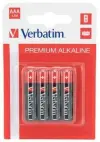 Verbatim Pilas Alcalinas AAA LR03 - Pack de 4 Unidades