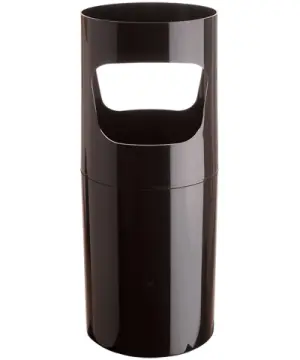 Archivo 2000 Paragüero De Plástico Negro 255X640 Mm De Gran Resistencia