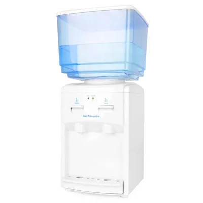 Orbegozo DA 5525 Dispensador de Agua Fría 7L, Enfriamiento 8º-15º, 65W, Indicadores Luminosos