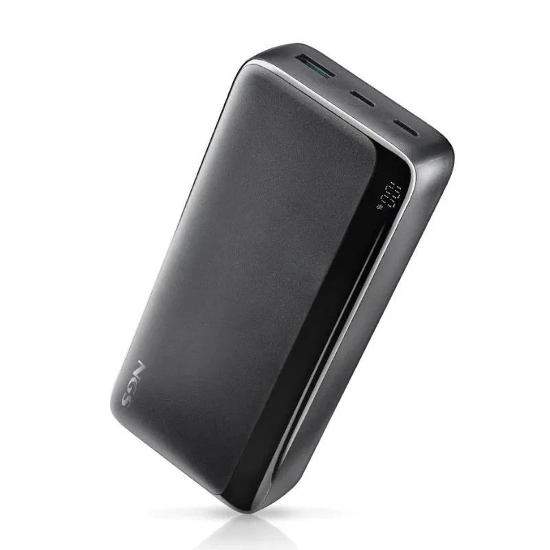 NGS Quiz 20 Powerbank 20000mAh 22.5W PD 3.0 QC 3.0 2x USB-C 1x USB-A Negro