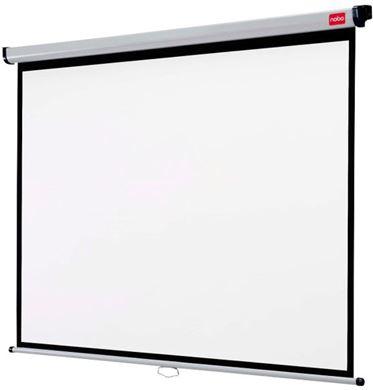 Nobo Pantalla De Proyección Mural 2000X1513 Mm Blanco Mate