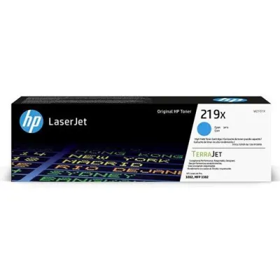 HP Toner Cian 219X para Impresoras LaserJet Pro 3202 y MFP 3302