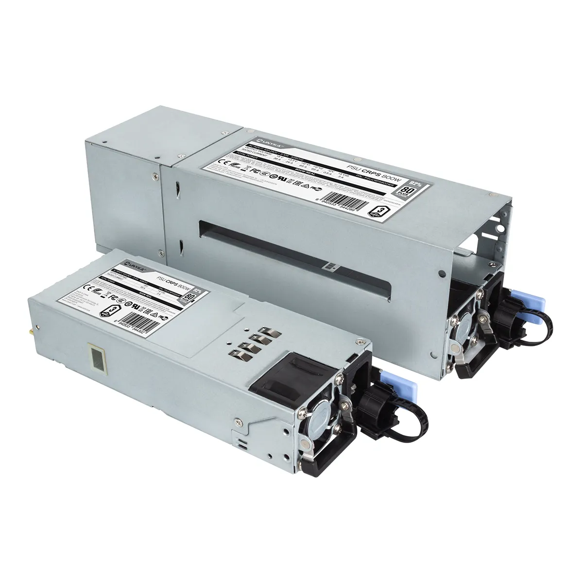 FUENTE DE ALIMENTACION REDUNDANTE UNYKAch 2 FUENTES PSUCRPS800WR 80+ PLATINIUM APFC ACTIVOCRPS800W
