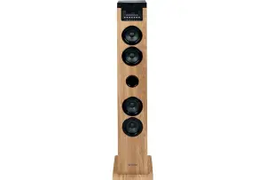 Thomson Cosy DS122CD Torre de Sonido 60W Bluetooth 5.0 con Reproductor de CD y Mando a Distancia